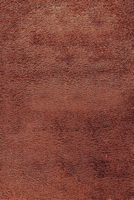 Soft Plain Thick Area Shaggy Rug - Terracotta 60 x 110 cm