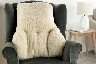 Soft Sherpa Fleece Support Pillow