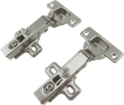 Soft Slow Close Kitchen Cabinet Door Hinges | DIY at B&Q
