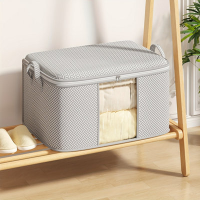 Soft Storage Bags 60x40x30cm, Oversized Organizers with Transparent ...