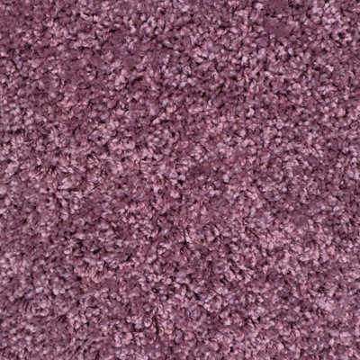 Soft Value Purple Mauve Shaggy Area Rug 50x80cm