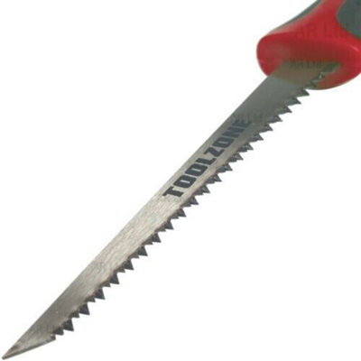 Softgrip Handle Jabsaw Wallboard Ribbed Quality Building Tool Hard Blade