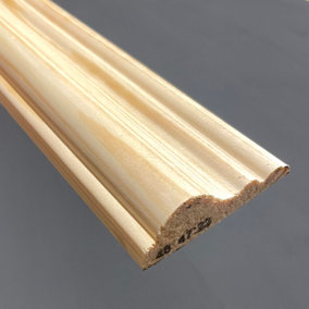 Softwood Dado Rail 65mm(W) x 20mm(T) x 3900mm(L).  5 Lengths In A Pack