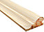 Softwood Picture Rail 43mm(W) x 22mm(T) x 3900mm(L).  4 Lengths In A Pack