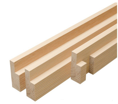 Softwood pine interior door framing set.  6" (143x33mm) FREE DELIVERY