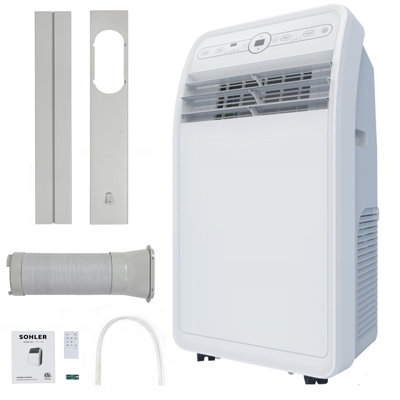 Sohler Portable Air Conditioner Unit With Remote Control 24hr Timer AC Air Conditioning  12000BTU - 5