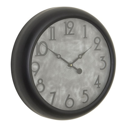 Soho Concrete Effect Small Clock