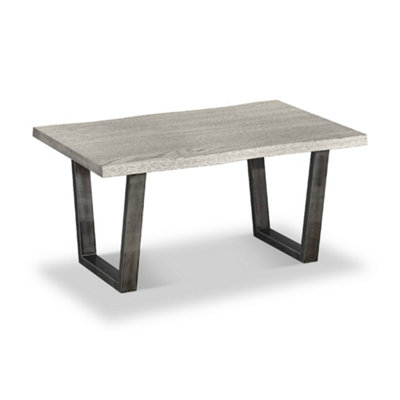 Soho Grey 85cm Large Industrial Coffee Table - By Roseland Furniture