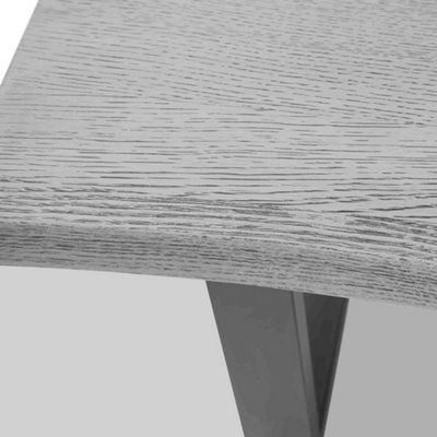 Soho Grey 85cm Large Industrial Coffee Table - By Roseland Furniture