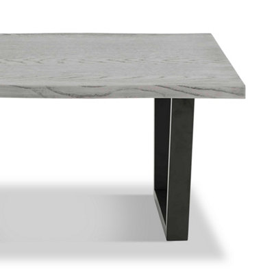Soho Grey 85cm Large Industrial Coffee Table - By Roseland Furniture