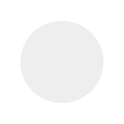 Soho Medium White Circular Dining Table with Beech Wood Legs