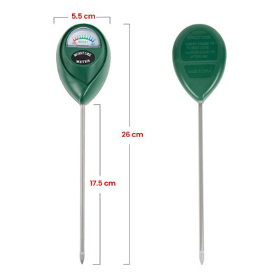 Soil Moisture Meter Watering Plant No Battery Required Water Moisture Hygrometer - 8