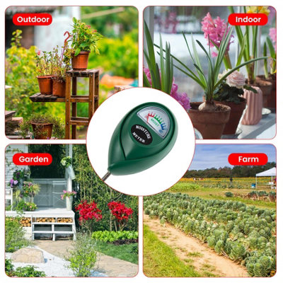 Soil Moisture Meter Watering Plant No Battery Required Water Moisture Hygrometer - 9