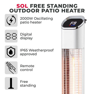 SOL 2000W Infrared Convection Heater - 4