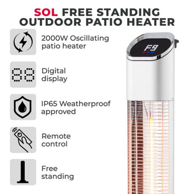 SOL 2000W Infrared Convection Heater