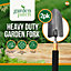 SOL 2pk Heavy Duty Garden Trowel Tool for Gardening and  Camping, Versatile Wooden Handle Gardening Trowel, Hand Trowel