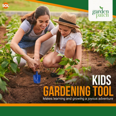 SOL 2pk Kids Gardening Trowel Outdoor Kids Garden Toys for Kids Gardening Tools Outdoor Toys Childrens Gardening Tools - 4