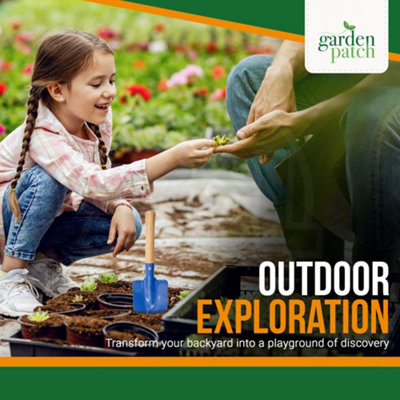 SOL 2pk Kids Gardening Trowel Outdoor Kids Garden Toys for Kids Gardening Tools Outdoor Toys Childrens Gardening Tools - 5