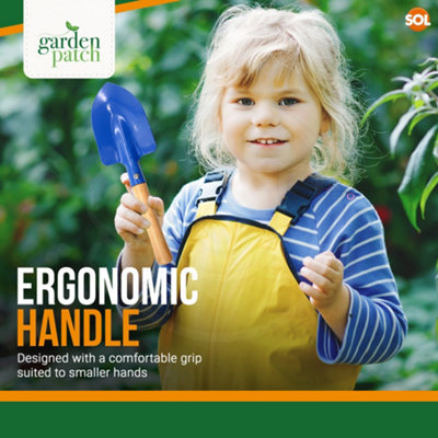 SOL 2pk Kids Gardening Trowel Outdoor Kids Garden Toys for Kids Gardening Tools Outdoor Toys Childrens Gardening Tools - 7
