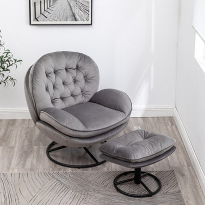 Rotating living on sale room chair