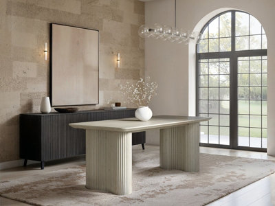 SOLACE+CO Zoya Sintered Stone Dining Table