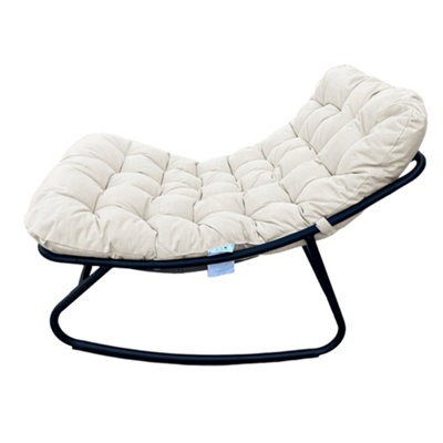 Solace Outdoor Rocking Chair - Beige