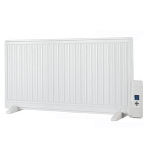 SolAire Celsius Wifi Oil-Filled Electric Radiator, Portable / Wall Mounted, 1000W, White