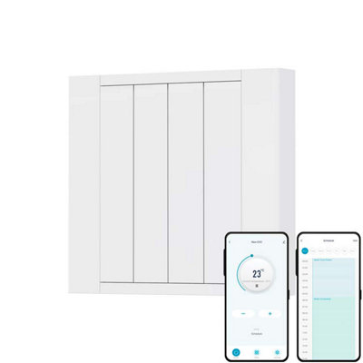 SolAire Exo Wifi Aluminium / Ceramic Electric Radiator, Wall Mounted, 1000W, White Price Comparisons | Compare The Build