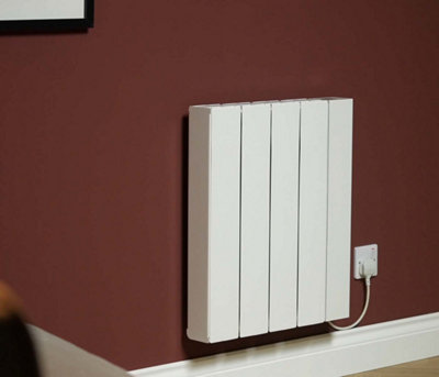 SolAire Exo Wifi Aluminium / Ceramic Electric Radiator, Wall Mounted ...