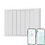 SolAire Exo Wifi Aluminium / Ceramic Electric Radiator, Wall Mounted, 1500W, White