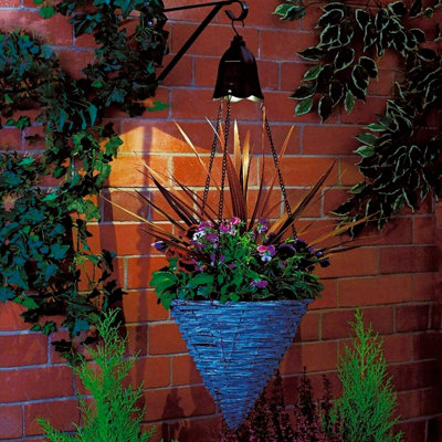 Solalite LED Solar Hanging Basket Light DIY at B Q