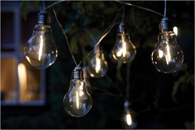 Solar Ball Lamps String Light Bulbs Marbella