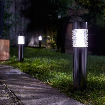 Solar Bollard Garden Stake Light