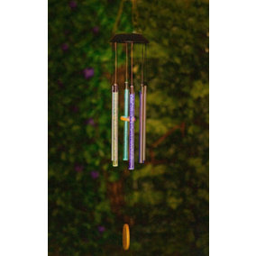 Solar Colour Changing Wind Chimes