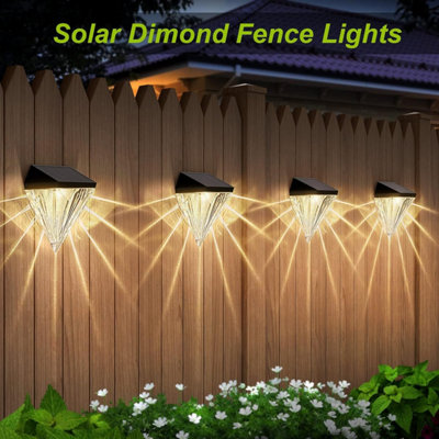 B&q fence lights sales