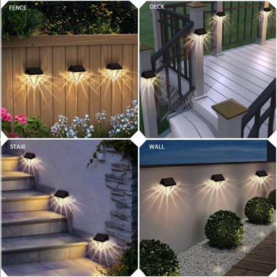 B&q fence lights sales