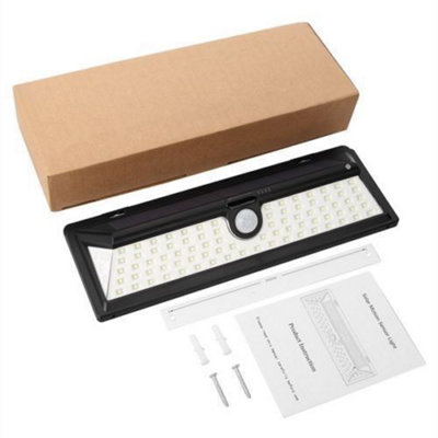 Solar Floodlight with 66 LED's and Motion Sensor - 3