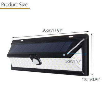Solar Floodlight with 66 LED's and Motion Sensor - 4