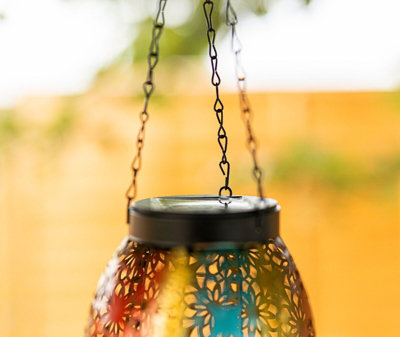 Solar Hanging Hot Air Balloon Lantern - 4