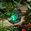 Solar Hare Ornament with Colour Changing LED's