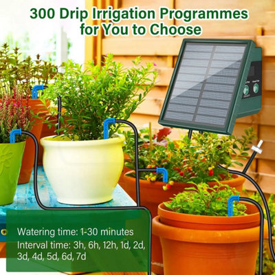 Solar Irrigation System for Garden Balcony Automatic Drip Irrigation ...