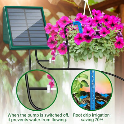 Solar Irrigation System for Garden Balcony Automatic Drip Irrigation ...