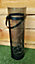 Solar Lantern Acrylic Steady Smoke Grey - 34cm