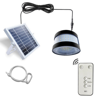 Solar LED Shed or Garage Pendant Light