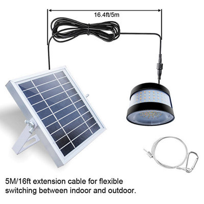 Solar LED Shed or Garage Pendant Light