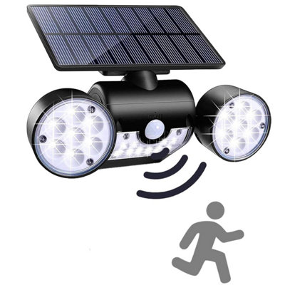 Solar Lights Outdoor, Motion Sensor Security Lights Solar Wall Lights ...