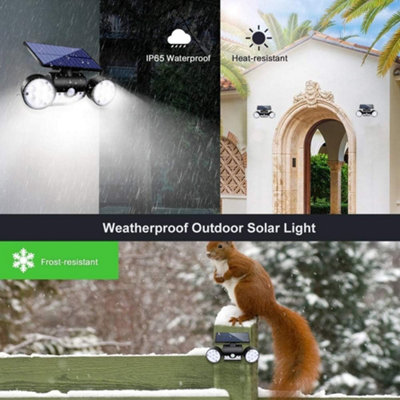 Solar Lights Outdoor, Motion Sensor Security Lights Solar Wall Lights ...