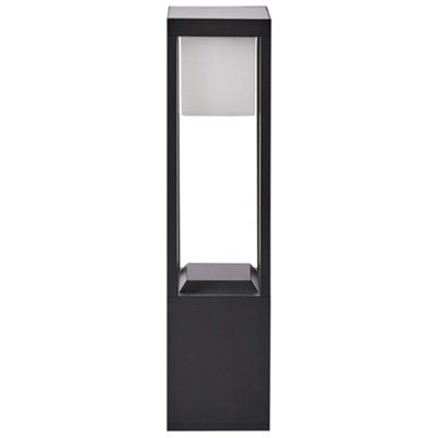 Solar Outdoor LED Bollard Lamp LOON Black