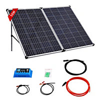 Solar Panel 50 Watt 12 Volt High Efficiency Monocrystalline PV Module Power Foldable Solar Charger