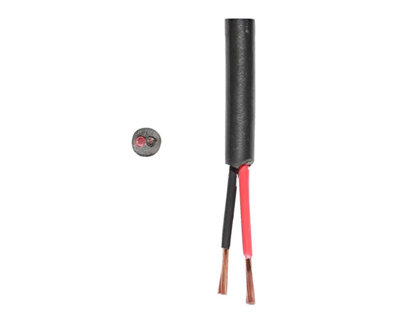 Solar Panel  Cable - Twin Core 0.50mm2 11A - 2m Coil